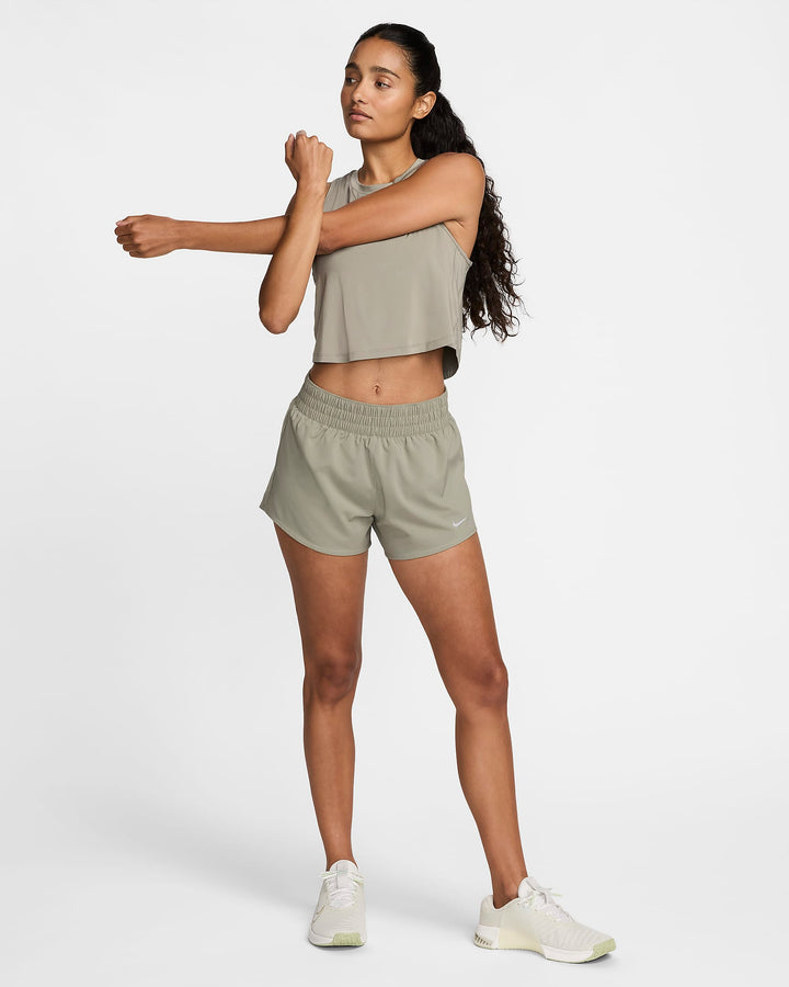 Nike One Women's Dri-FIT Mid-Rise 3" Brief-Lined Shorts