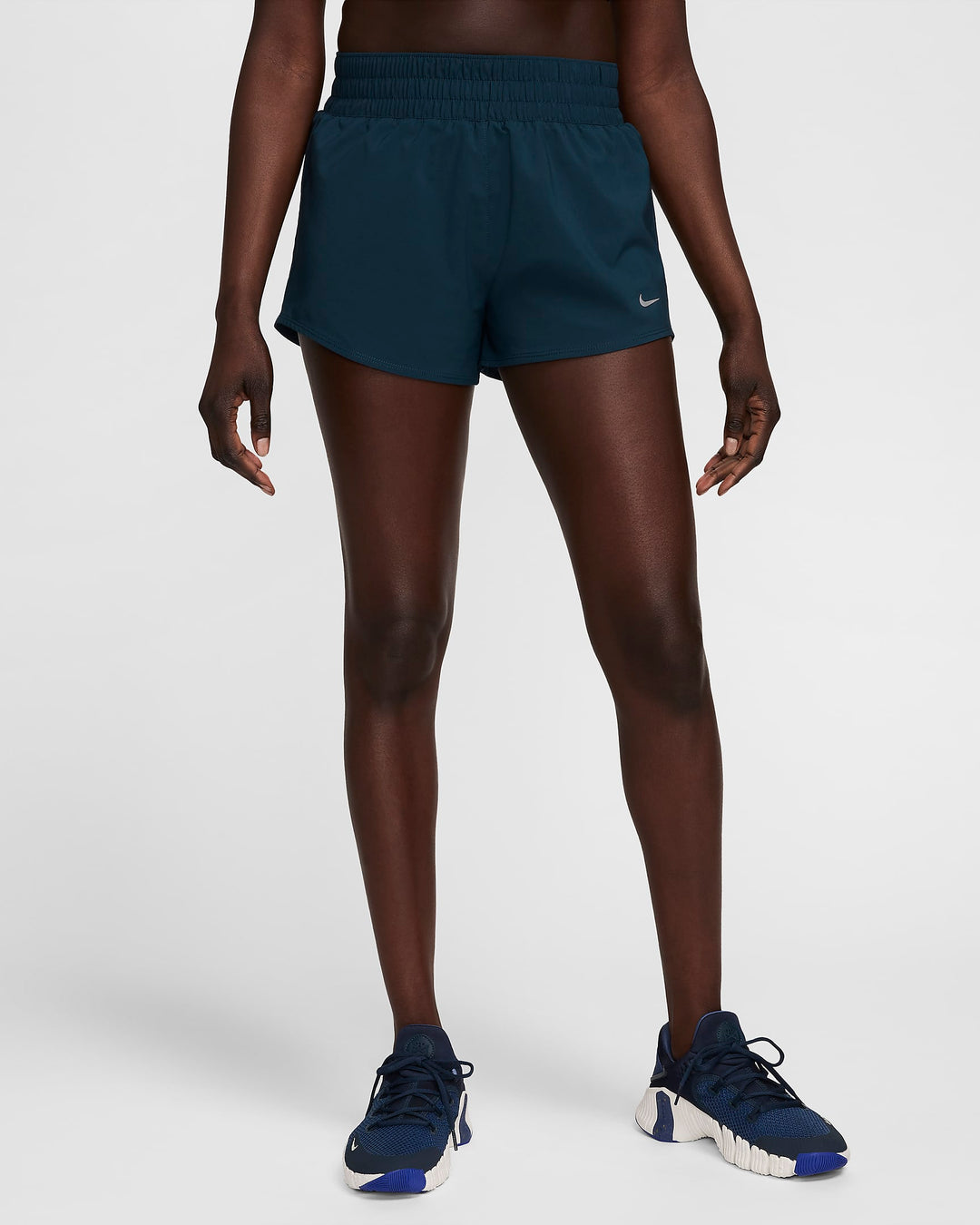 Nike One Women's Dri-FIT Mid-Rise 3" Brief-Lined Shorts