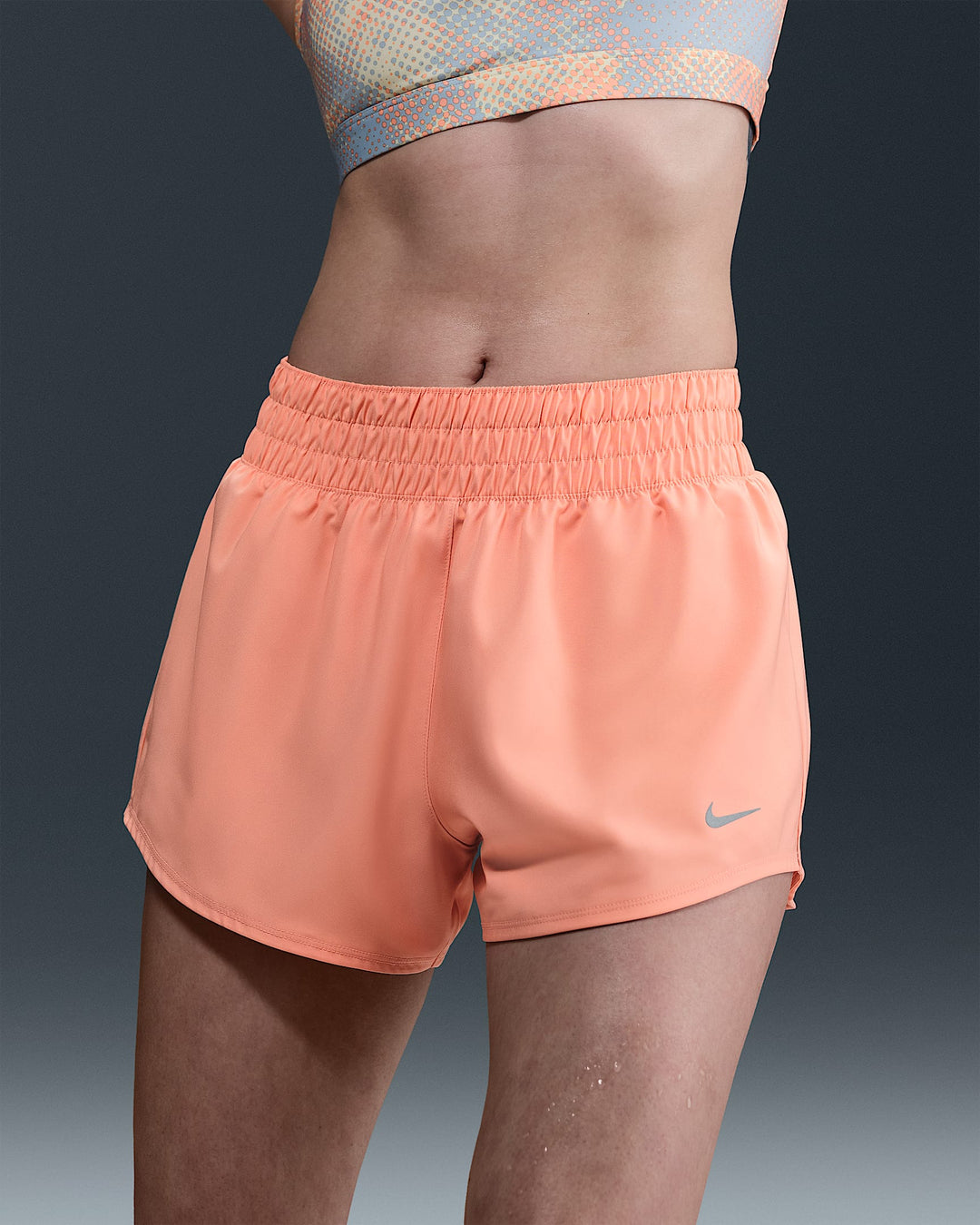 Nike One Women's Dri-FIT Mid-Rise 3" Brief-Lined Shorts