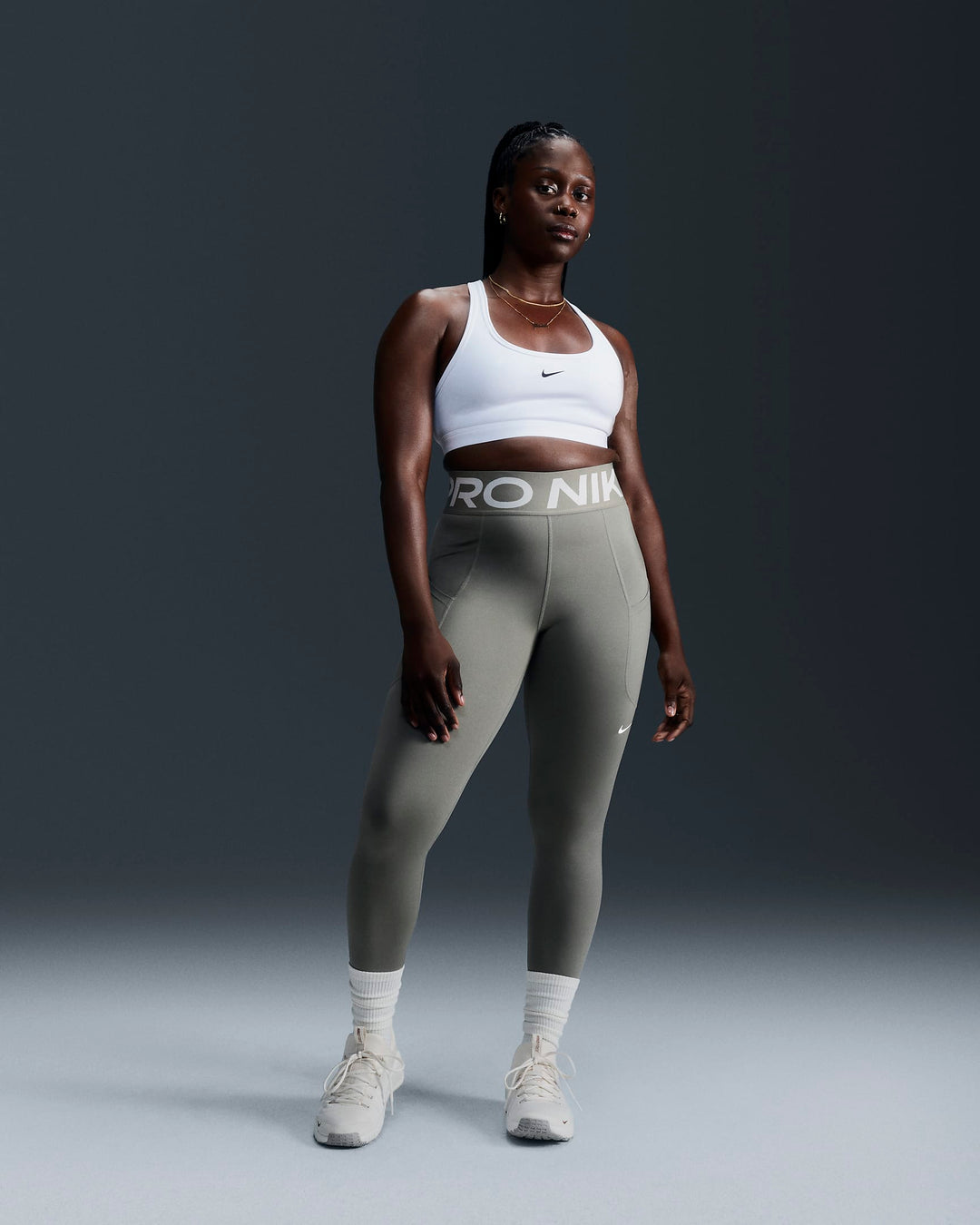 Nike Swoosh High Support Women's Non-Padded Adjustable Sports Bra