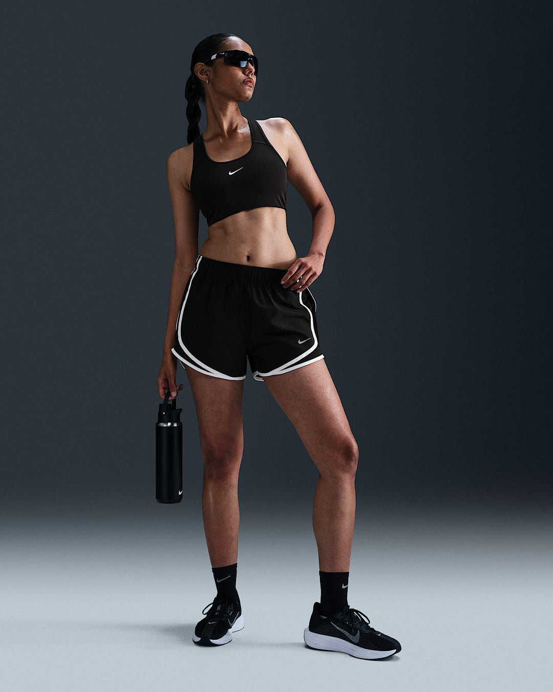 Nike Tempo Women's Dri-FIT Mid-Rise Brief-Lined Running Shorts