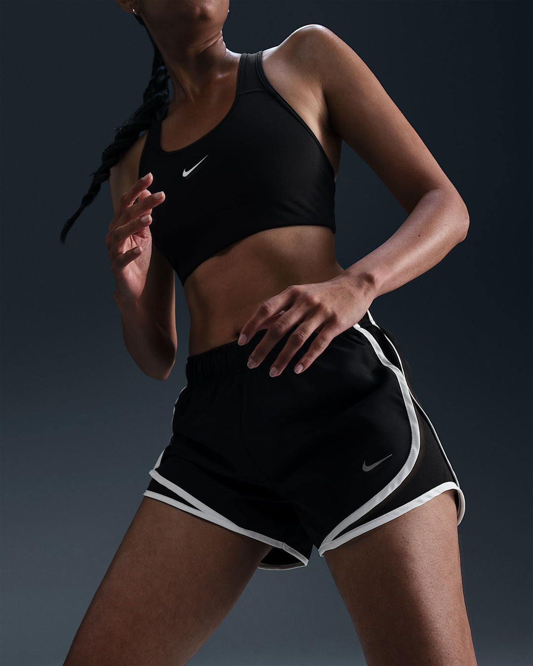 Nike Tempo Women's Dri-FIT Mid-Rise Brief-Lined Running Shorts