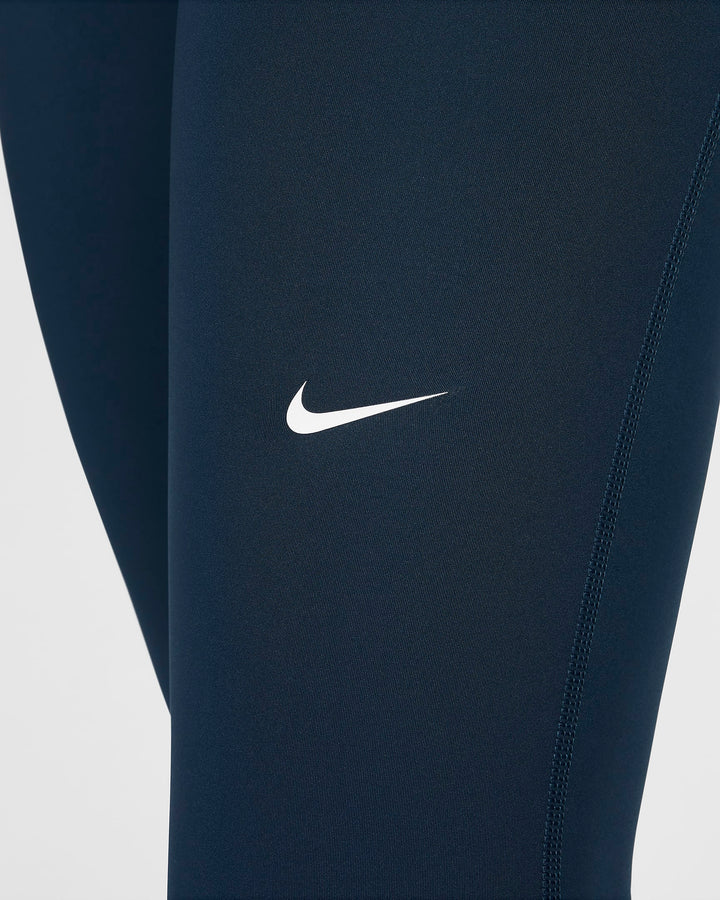 Nike Pro Women's Mid-Rise Mesh-Paneled Leggings