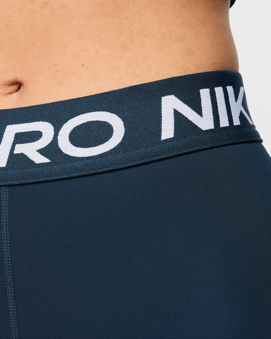 Nike Pro Women's Mid-Rise Mesh-Paneled Leggings