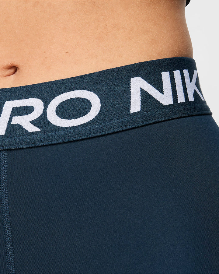 Nike Pro Women's Mid-Rise Mesh-Paneled Leggings