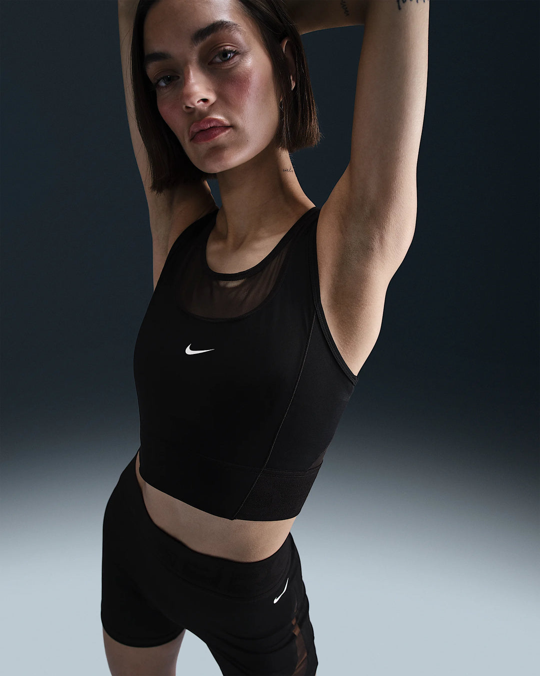 Nike Women's Dri-FIT Cropped Tank Top