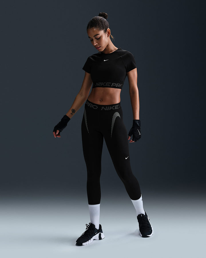 Nike Pro Women's Mid-Rise 7/8 Graphic Leggings