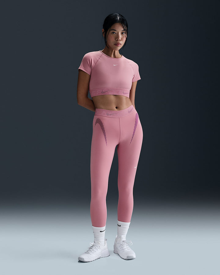 Nike Pro Women's Mid-Rise 7/8 Graphic Leggings
