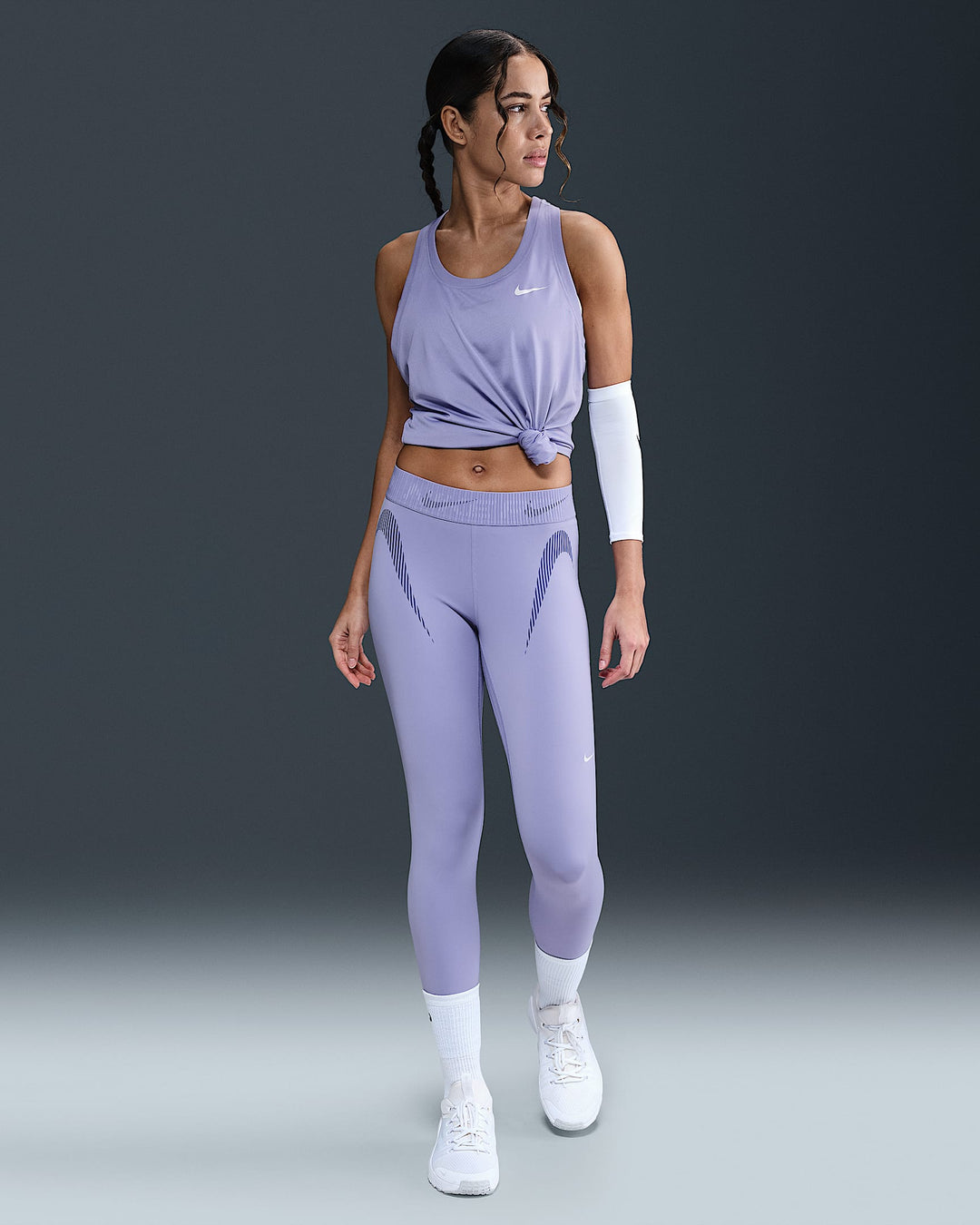 Nike Pro Women's Mid-Rise 7/8 Graphic Leggings