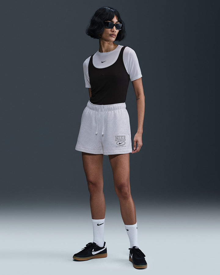 Nike Sportswear Club Fleece Women's Mid-Rise 4" Graphic Shorts