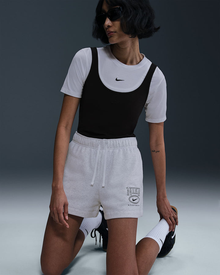 Nike Sportswear Club Fleece Women's Mid-Rise 4" Graphic Shorts