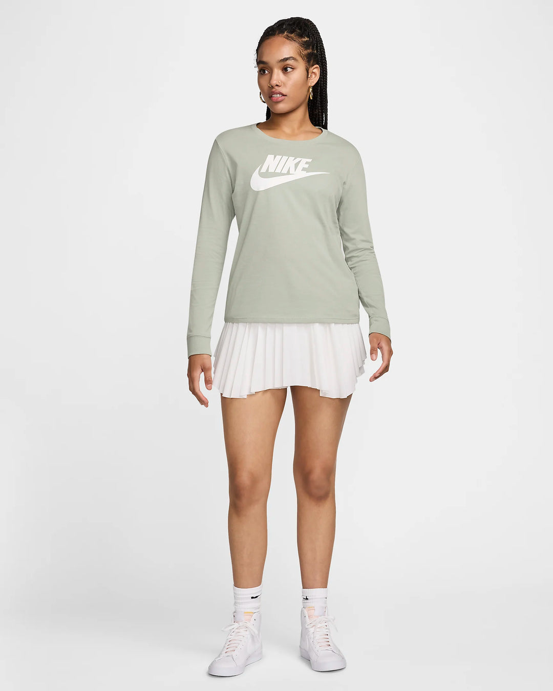 Nike Women's Long-Sleeve Logo T-Shirt