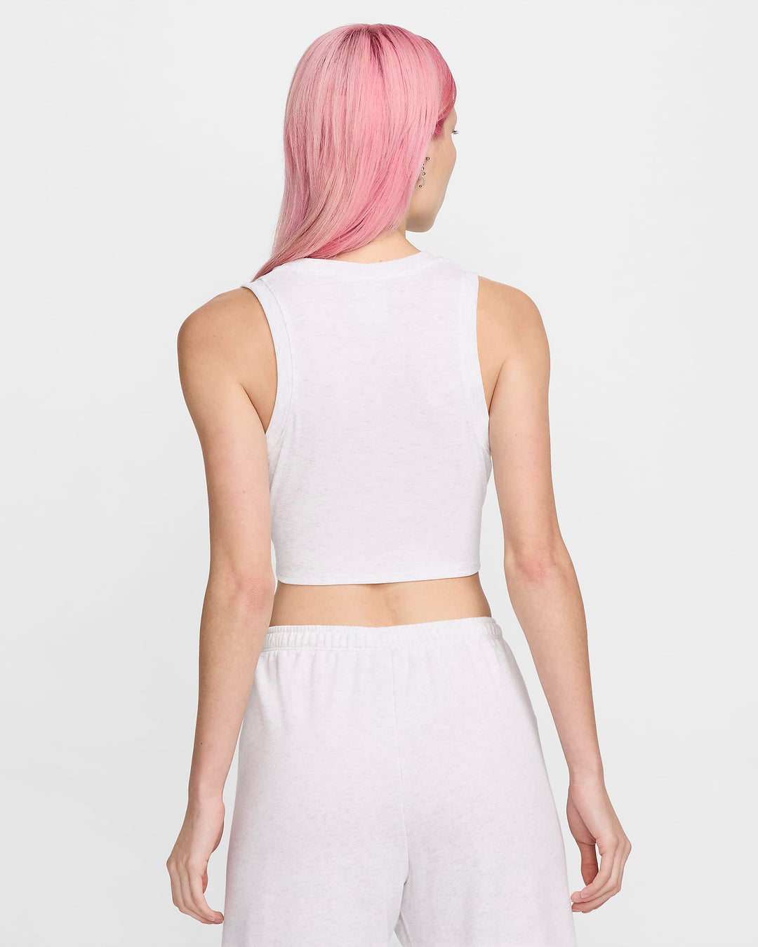 Nike Women's Tight Cropped Mini-Rib Tank Top