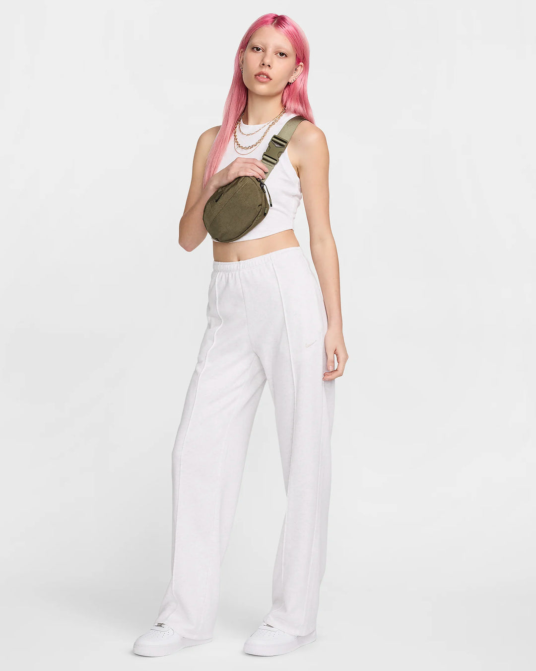 Nike Women's Tight Cropped Mini-Rib Tank Top