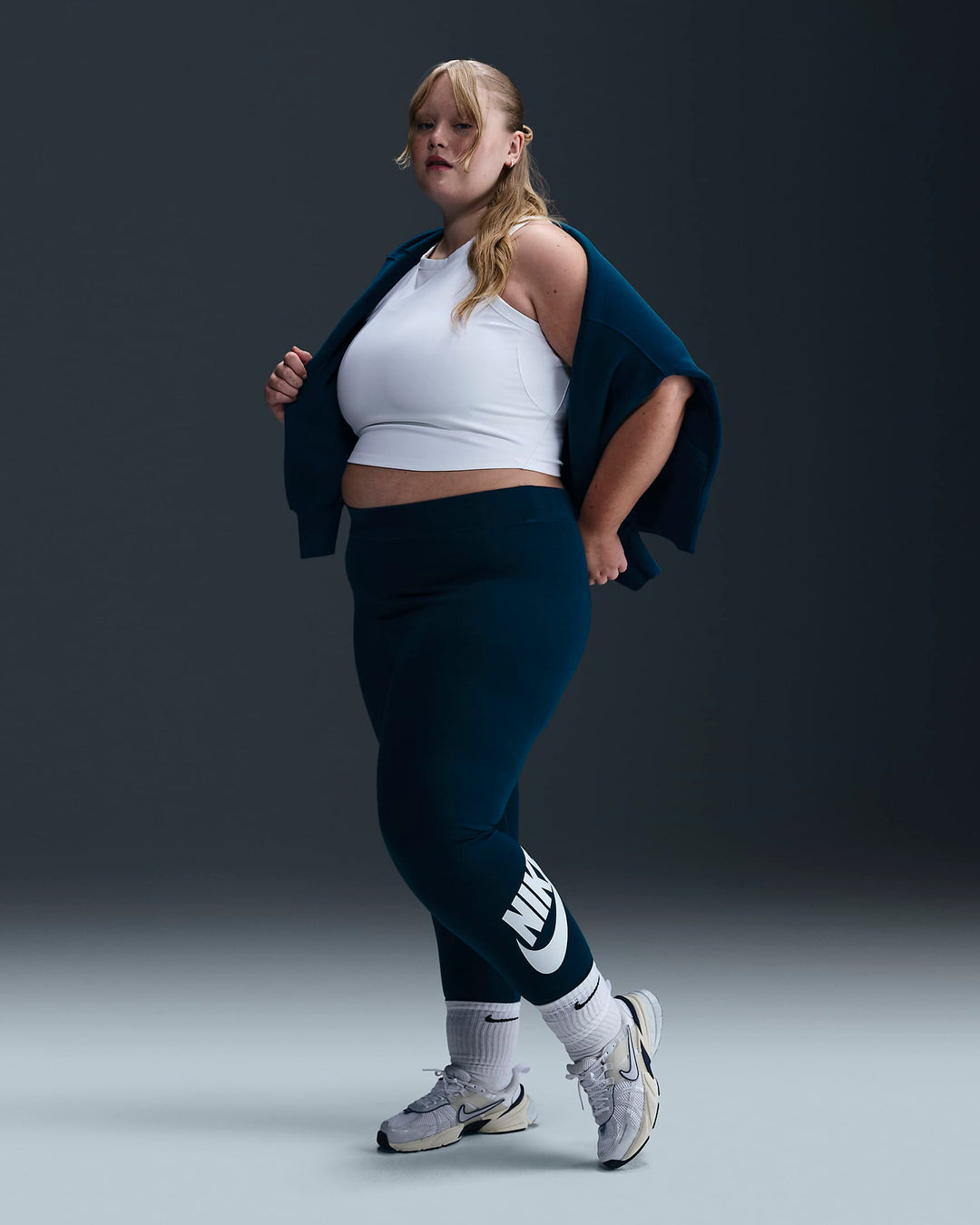 Nike Sportswear Classics Women's High-Waisted Graphic Leggings (Plus Size)
