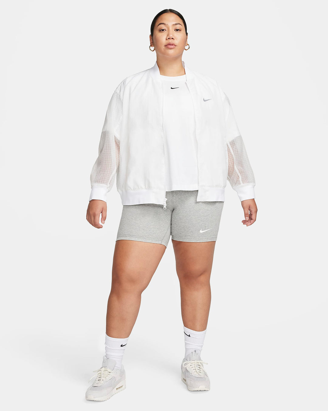 Nike Sportswear Classic Women's High-Waisted 8" Biker Shorts (Plus Size)