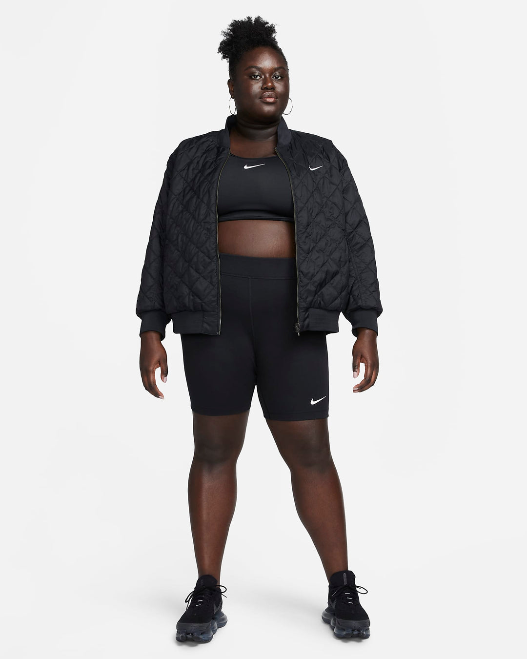 Nike Sportswear Classic Women's High-Waisted 8" Biker Shorts (Plus Size)