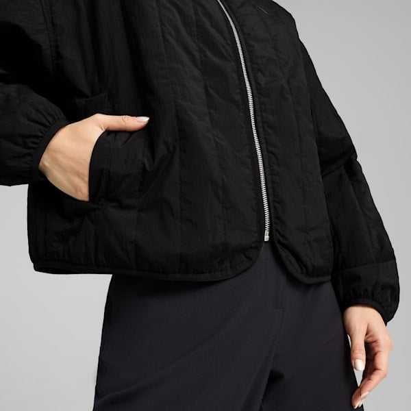 PUMA Wardrobe Essentials Women's Relaxed Reversible Liner Jacket