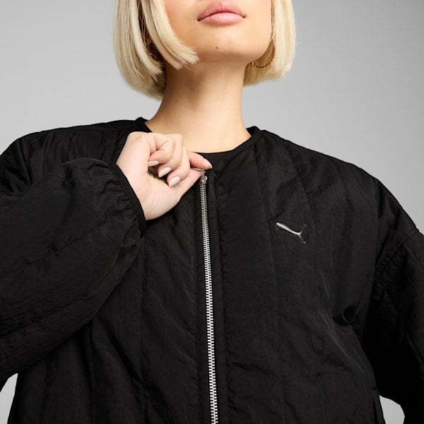 PUMA Wardrobe Essentials Women's Relaxed Reversible Liner Jacket