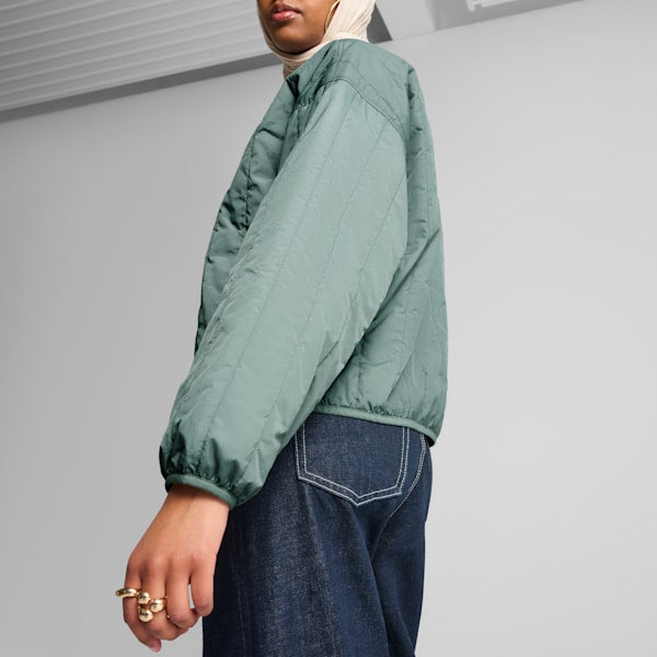 PUMA Wardrobe Essentials Women's Relaxed Reversible Liner Jacket