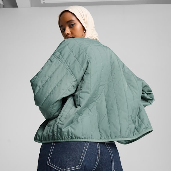PUMA Wardrobe Essentials Women's Relaxed Reversible Liner Jacket