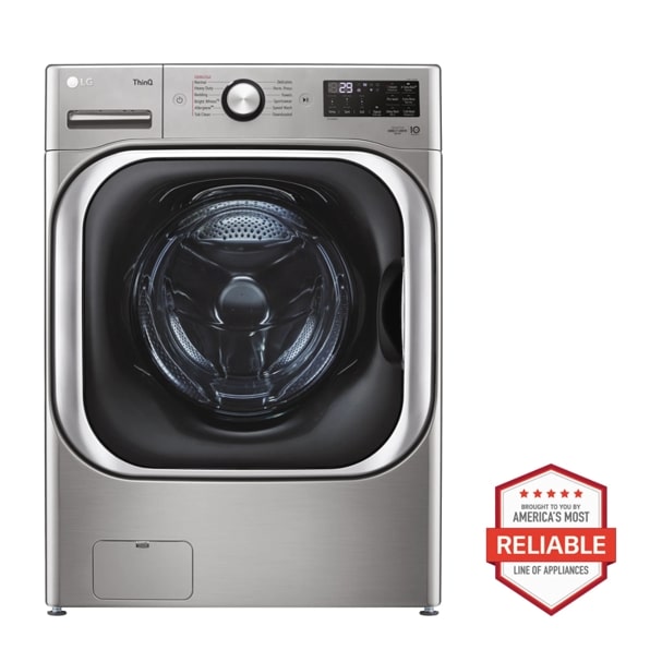 LG WM8980HVA 5.2 cu. ft. Mega Capacity Smart wi-fi Enabled Front Load Washer with TurboWash® and Built-In Intelligence