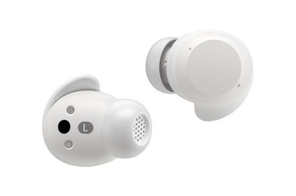 LG BUDS.AUSALWH LG xboom Buds by will.i.am | Bluetooth Earbuds | xboom Signature Sound with Graphene Driver, White