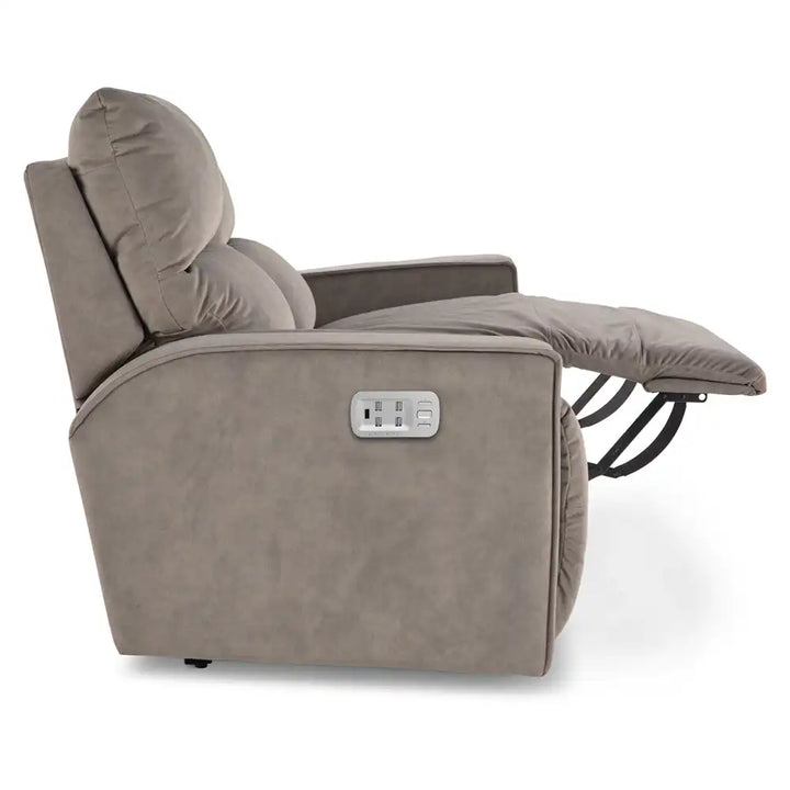LAZBOY Maddox Power Reclining Sofa w/ Headrest & Lumbar