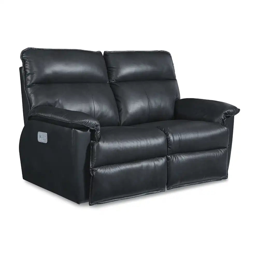 LAZBOY Jay Power Reclining Loveseat w/ Headrest & Lumbar