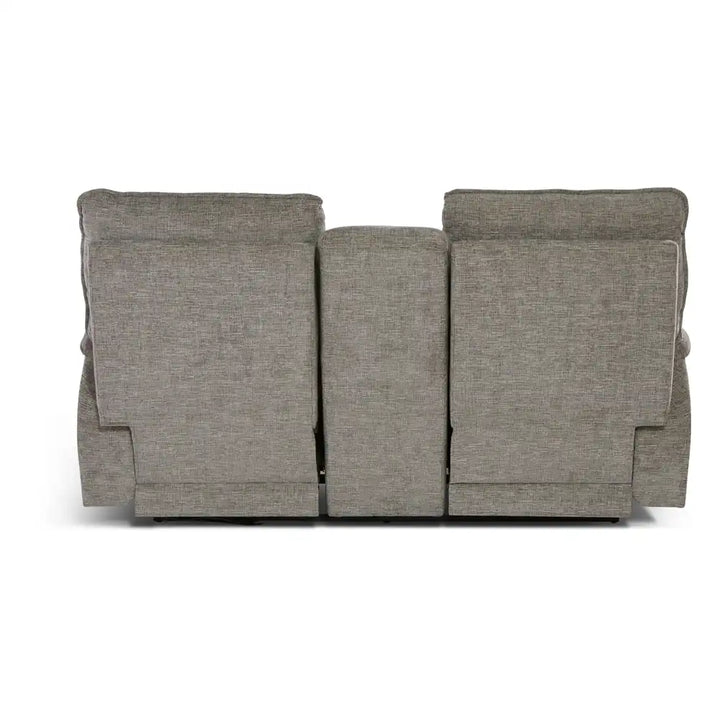 LAZBOY Jay Power Reclining Loveseat w/ Headrest, Lumbar & Console