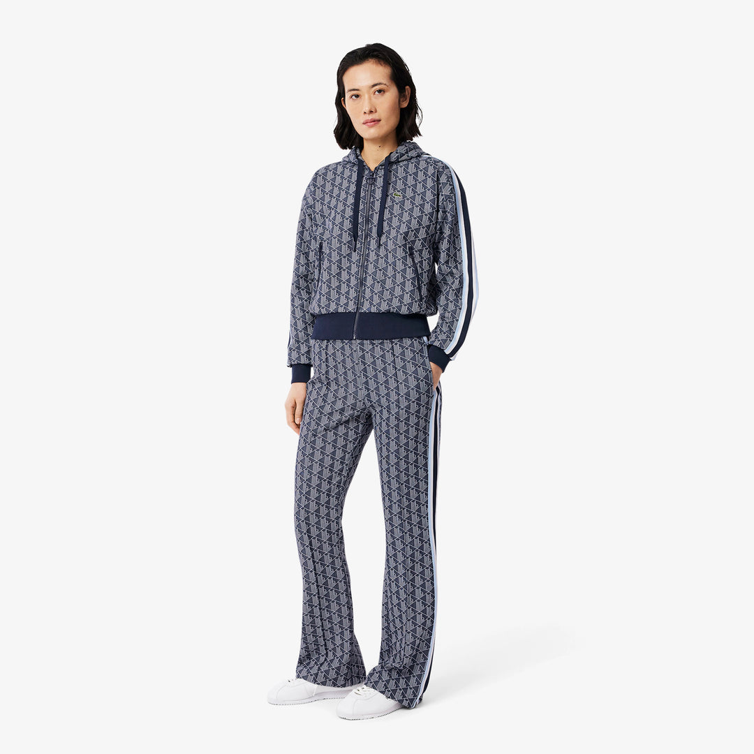 Lacoste Women's Flared Monogram Sweatpants