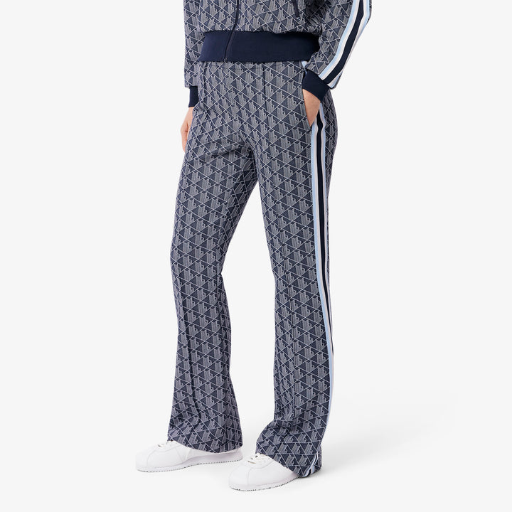 Lacoste Women's Flared Monogram Sweatpants