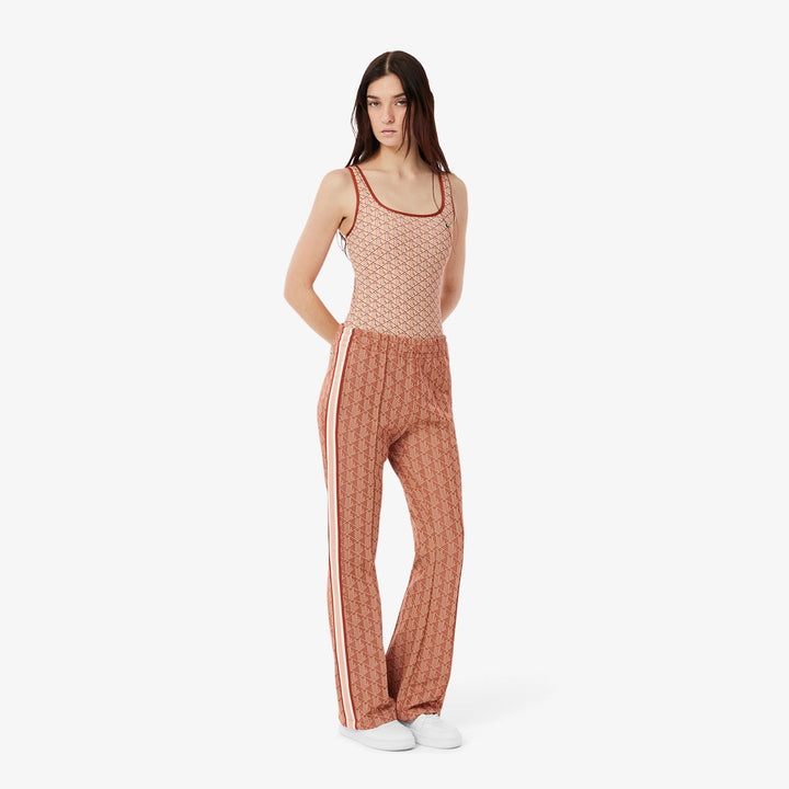 Lacoste Women's Flared Monogram Sweatpants