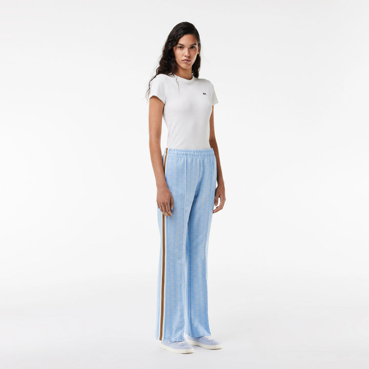 Lacoste Women's Flared Monogram Sweatpants