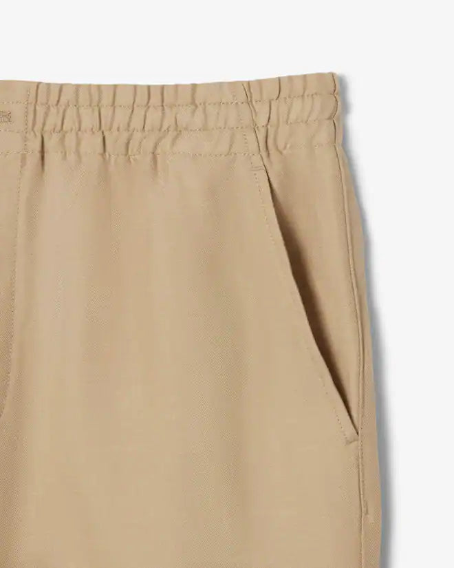 Lacoste Men's Regular Fit Linen Twill Pants