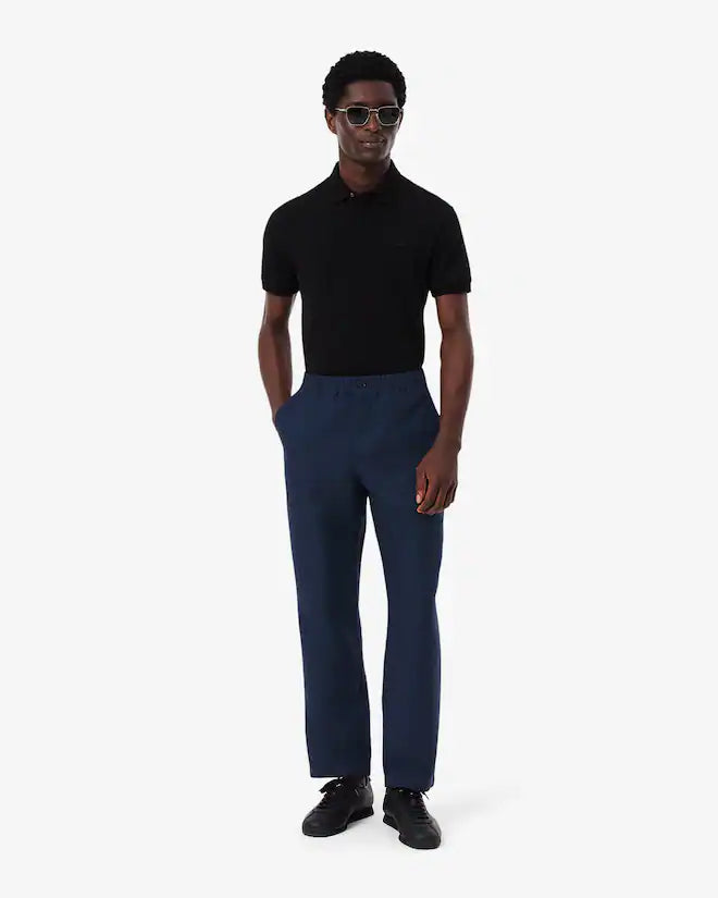 Lacoste Men's Regular Fit Linen Twill Pants