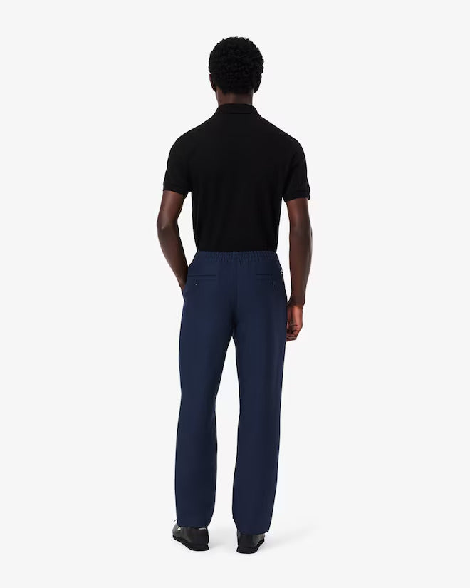 Lacoste Men's Regular Fit Linen Twill Pants