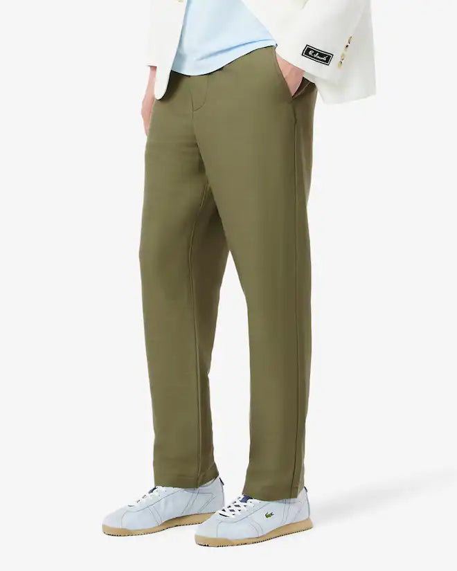 Lacoste Men's Regular Fit Linen Twill Pants
