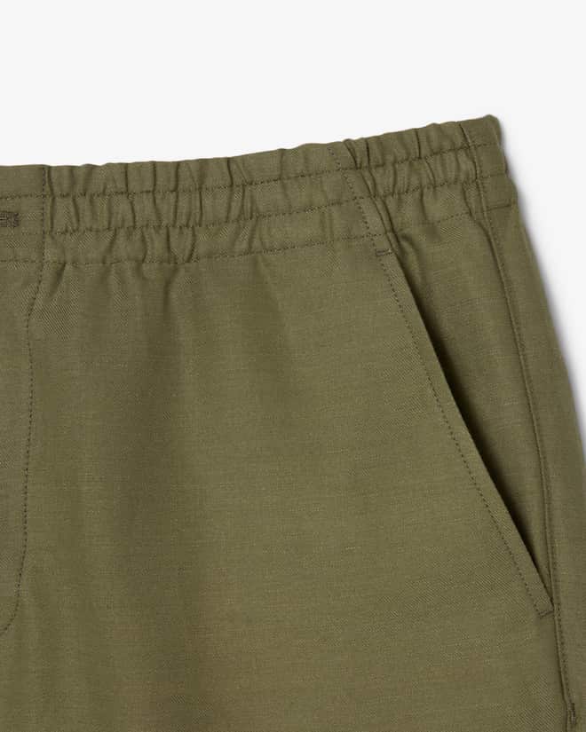 Lacoste Men's Regular Fit Linen Twill Pants