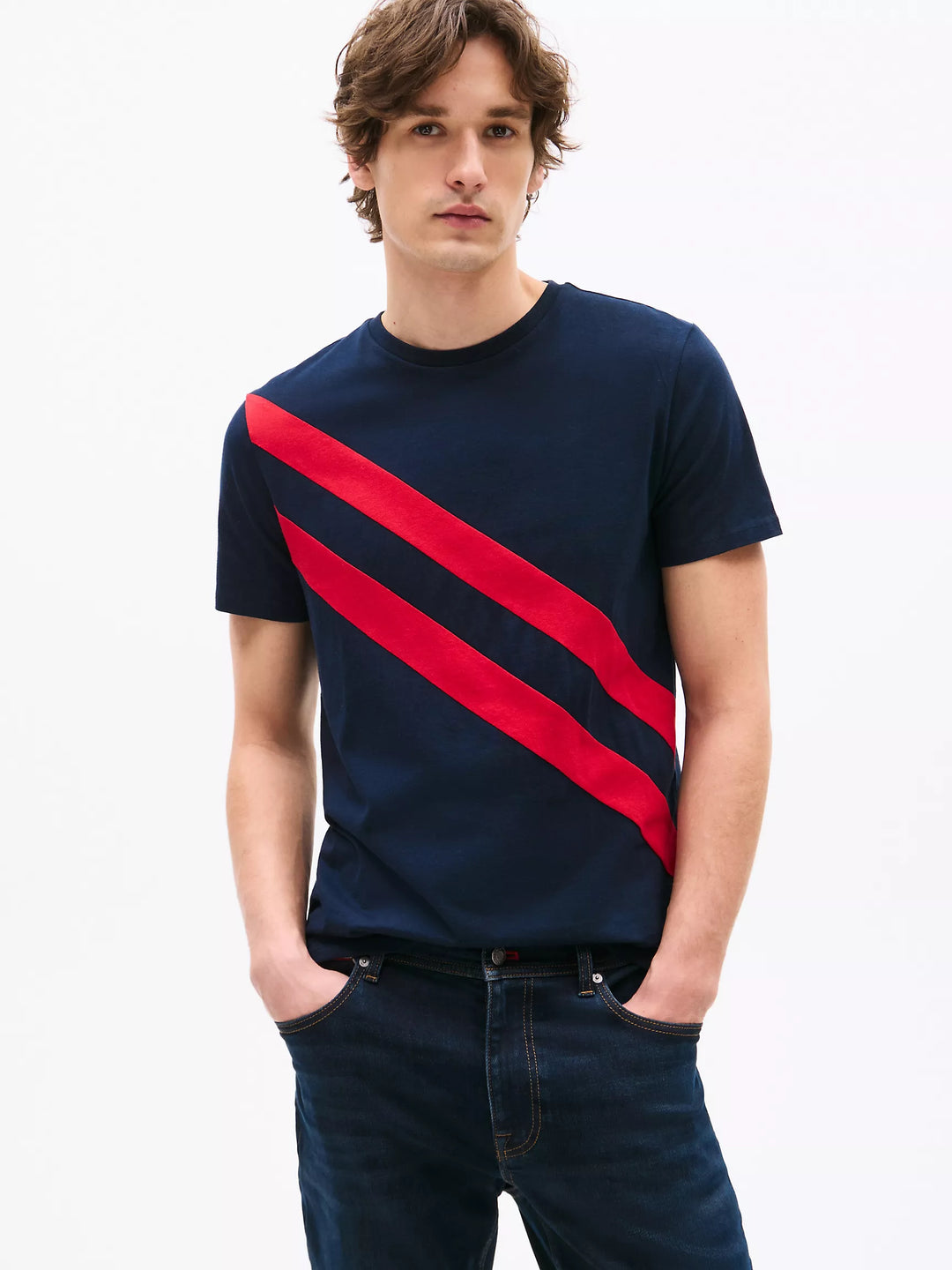 Tommy Hilfiger Banner Stripe T-Shirt