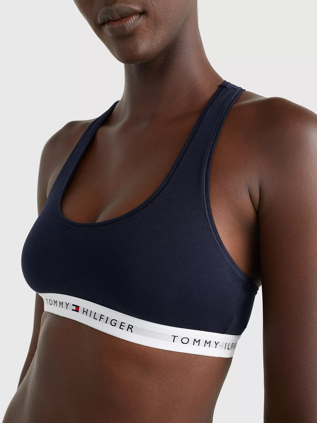 Tommy Hilfiger Tommy Logo Unlined Bralette