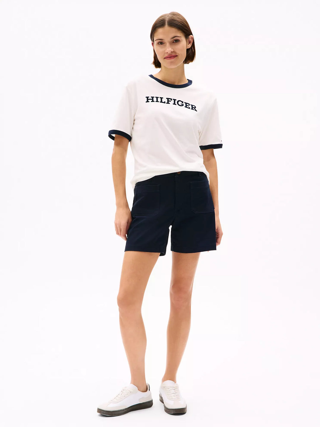 Tommy Hilfiger  Flocked Monotype Logo T-Shirt