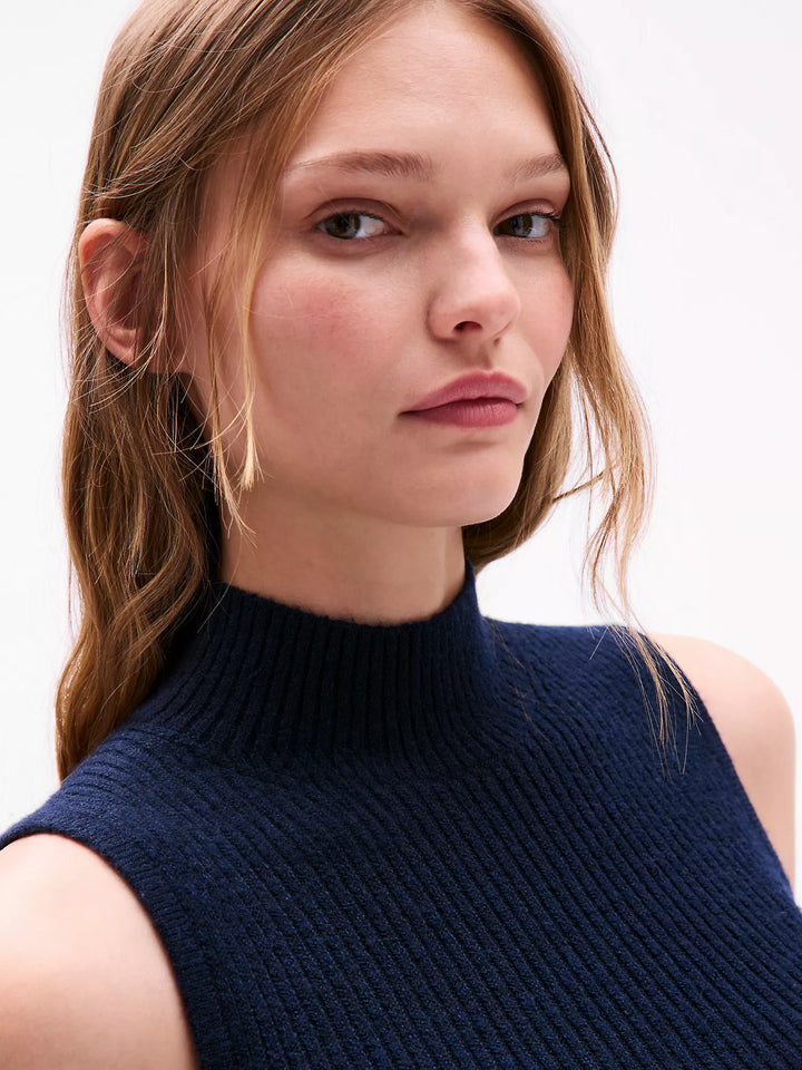 Tommy Hilfiger Mockneck Tank Sweater