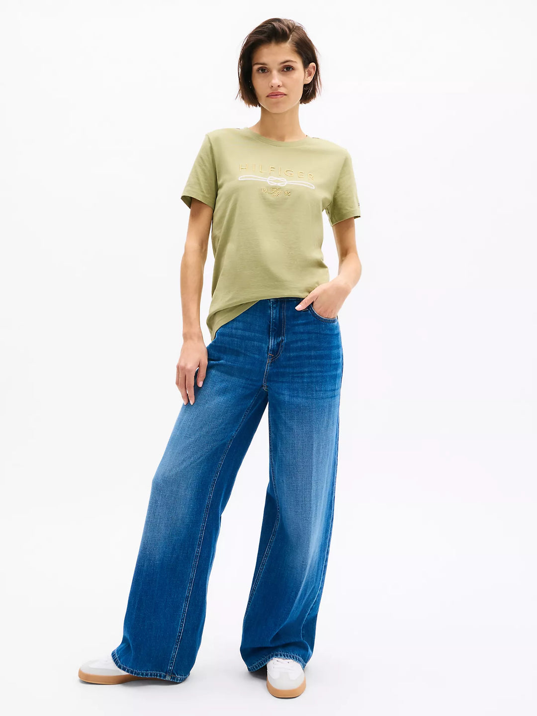 Tommy Hilfiger Hilfiger Nautical Rope Logo T-Shirt