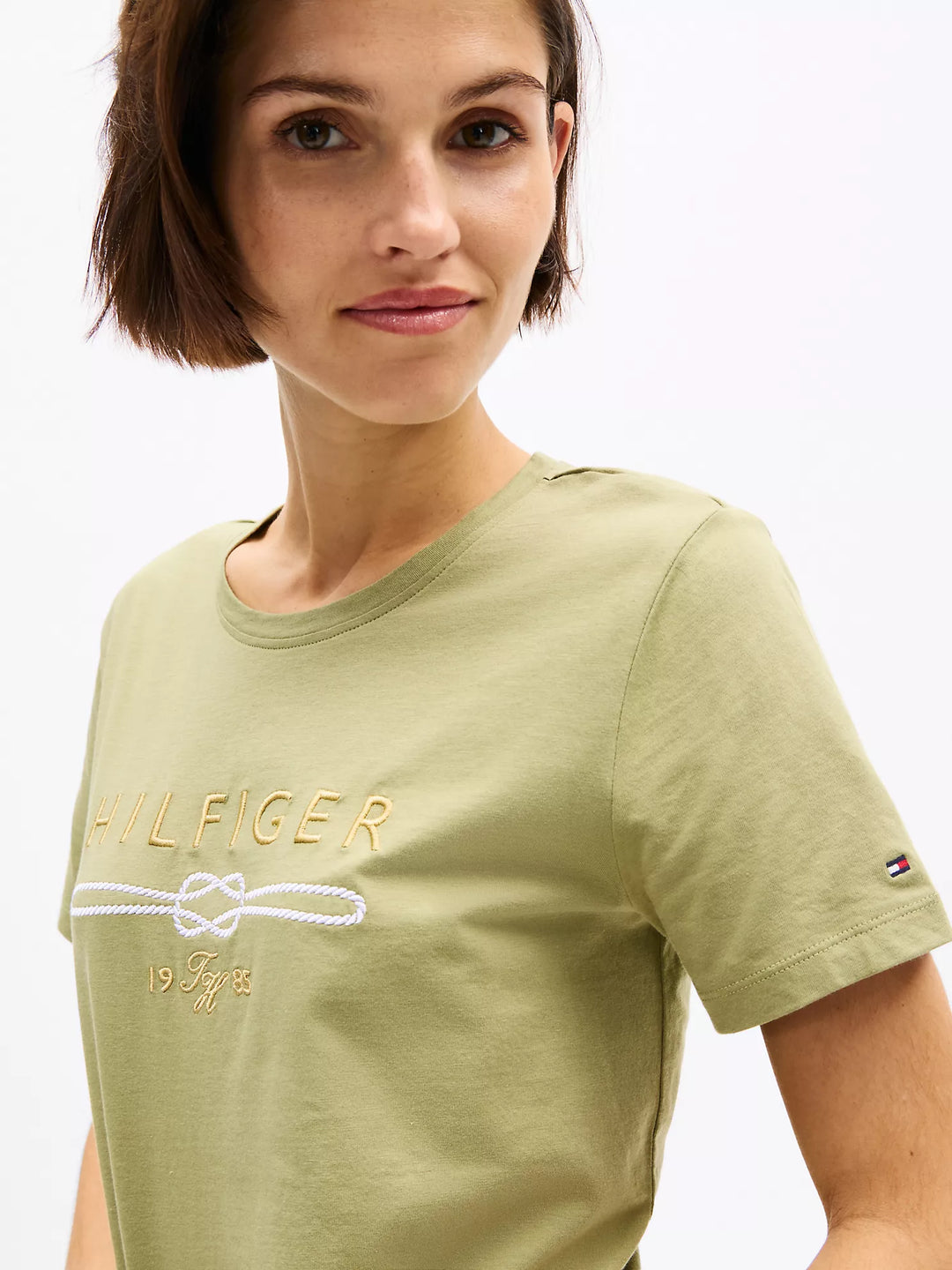 Tommy Hilfiger Hilfiger Nautical Rope Logo T-Shirt