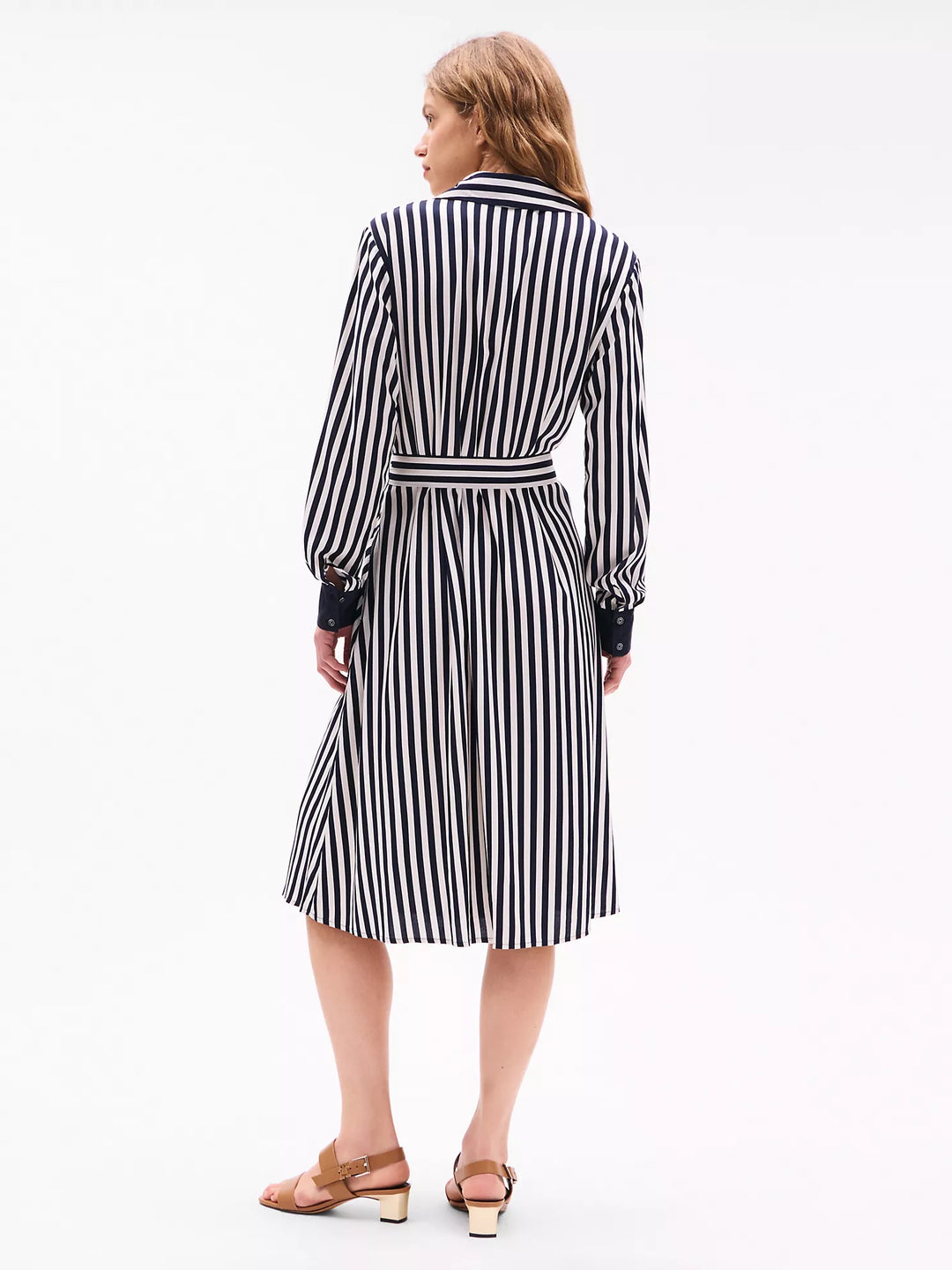 Tommy Hilfiger Stripe Midi Shirtdress