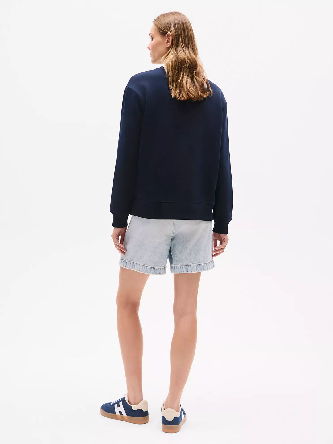 Tommy Hilfiger Flag Logo Crewneck Sweatshirt