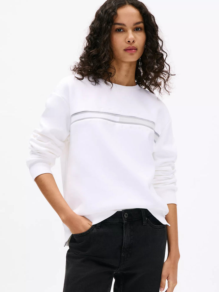 Tommy Hilfiger Flag Logo Crewneck Sweatshirt