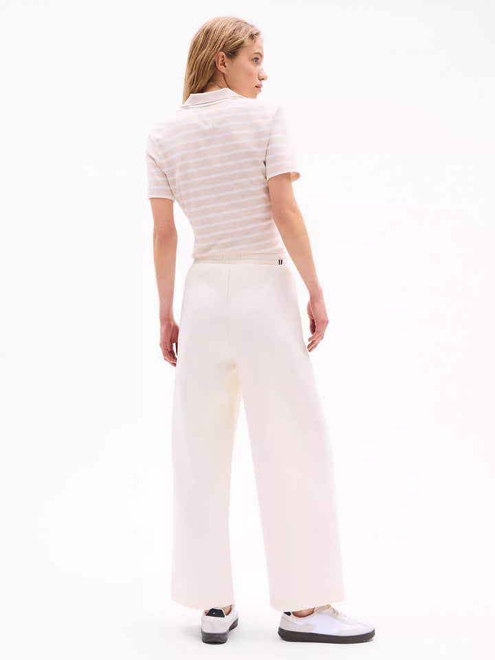 Tommy Hilfiger Scuba Knit Wide-Leg Sweatpant