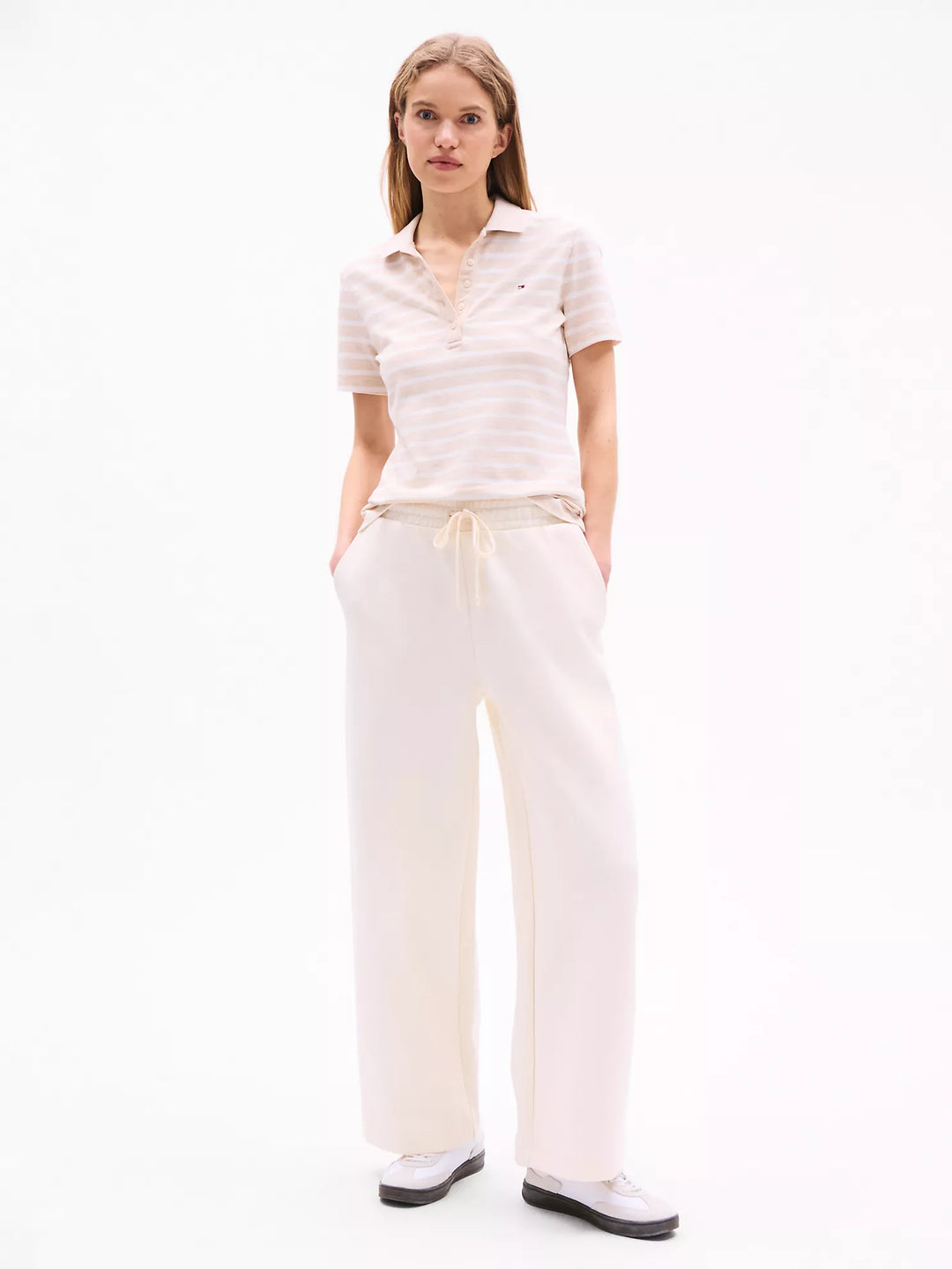 Tommy Hilfiger Scuba Knit Wide-Leg Sweatpant